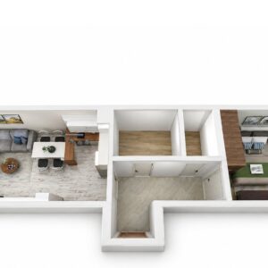 Комплекс Хелена Парк – 3D план на апартамент